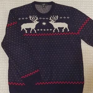 J Crew Norwegian reindeer sweater (tacky Christmas
